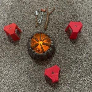 Barbie bonfire set.